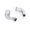 Downpipe Milltek Audi RS4 B9 2.9 V6 T 2019-2025, RS5 B9 2.9 V6 T 2019-2025 with DPF - Decat Pipe + DPF Bypass