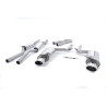 Catback Milltek Audi RS4 B7 4.2 FSI V8 420ch 2006-2008 - résonné - sorties Ovales Polies
