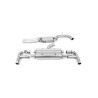 Cat-Back-Anlage Milltek Audi RS3 8V 2.5 TFSI 2017-2020, ECE-zugelassen, Version 80 mm, resonatorbehaftet, ovale Endrohre Cerakot
