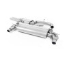 Cat-Back-Anlage Milltek Audi RS3 8V Ph.2 2.5 TFSI 400PS 2017-2020 - ECE-zugelassen - mit Resonator - ovale Endrohre titanblau an