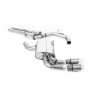 Catback Milltek Audi RS3 8P 2.5 TFSI 2011-2012 - Omologato ECE - risonante - terminali GT90 Titanio