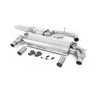 Catback Milltek Audi RS3 8V 2.5 TFSI 400ch 2017-2020 - Homologué ECE - résonné - sorties Ovales Titane