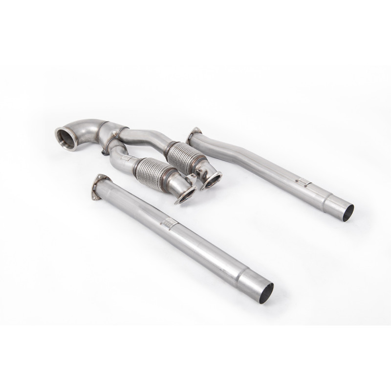 Downpipe Milltek Audi RS3 8V Fase 2 2.5 TFSI 400ch 2017-2018 senza DPF - Decat V2