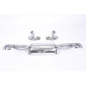 Catback Milltek Audi R8 MK1 V8 4.2 FSI 2007-2012 - non résonné et Sans Valve