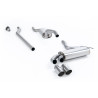 Linea dopo downpipe Milltek Audi Coupe UR 2.2 20v Turbo 1989-1991 - risonato - terminali OEM-Style lucidati