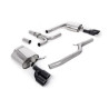 DPF-Back Milltek Audi A5 8T 3.0 TDI 2007-2012 mit DPF - ohne Resonator - Quad-Endrohre GT80 Cerakote Schwarz