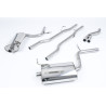 Cat-back Milltek Audi A4 B7 2.0 TFSI 200-220 CV 2005-2008 - senza risonatore - terminali Dual GT100 lucidati - solo cambio Tiptr