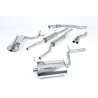 Cat-Back Milltek Audi A4 B7 2.0 TFSI 200-220hp 2005-2008 - resonated - Dual GT100 Polished Outlets - Manual Gearbox Only