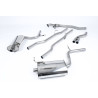 Catback Milltek Audi A4 B6 1.8T 163ch 2001-2005 - résonné - sorties Dual GT90 Polies
