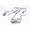Catback Milltek Audi A4 B6 1.8T 163 CV 2001-2005 - risonato - uscite Dual GT90 lucidate