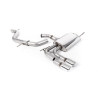 Catback Milltek Audi A3 8PA 2.0 TFSI 200ch 2003-2012 - résonné - sorties Jet-80 Polies