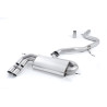 Catback Milltek Audi A3 8P 2.0 TFSI 200ch 2003-2012 / VW Golf Mk5 GTI 2.0 TFSI 200ch 2004-2009 - résonné - sorties Jet-80 Polies