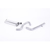 Scarico cat-back Milltek Audi A3 8L 1.9 TDI 90-100-110-130CV 1996-2004 - non risonato - terminali Twin 50.8mm Discrete