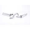 Catback Milltek Audi A3 8L 1.9 TDI 90-100-110-130ch 1996-2004 - résonné - sorties Twin 50.8mm Discrete