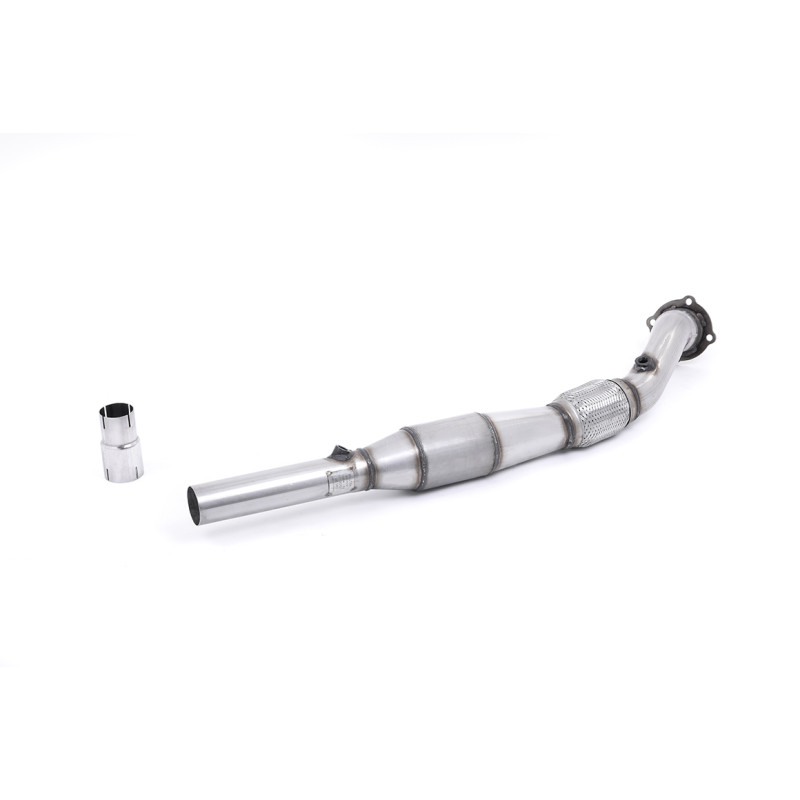 Descente de Turbo Milltek Audi A3 8L / Seat Leon 1M / Skoda Octavia 1U / VW Bora, Golf Mk4 - cata Hi-Flow - pour ligne origine