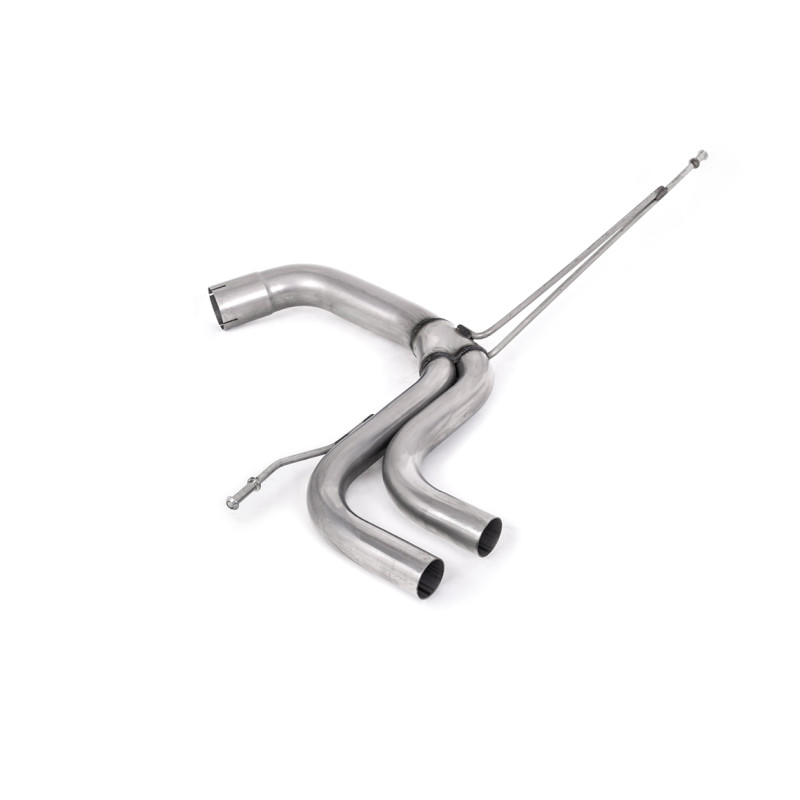 Milltek Muffler Replacement Pipe Audi A3 8P, A3 8PA / Seat Leon 1P / VW Golf Mk5 - Rear Muffler Delete (Pipe)