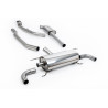 Cat-Back-Anlage Milltek Alfa Romeo Giulia Veloce 2.0T 2017-2019 ohne DPF - Ohne Abgasklappen - Mit Vorschalldämpfer - OEM-Endroh