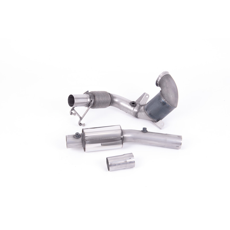 Descente de Turbo Milltek Audi A1 GB / VW Polo AW - cata Hi-Flow - Avec silencieux + Remplacement de FAP - pour ligne Milltek