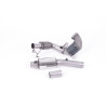 Downpipe Milltek Audi A1 GB / VW Polo AW, cata Hi-Flow, con silenziatore + tubo sostitutivo DPF, per linea Milltek