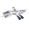 Scarico cat-back Milltek Alpine A110 A110 / A110 S / A110 GT 1.8TCe 2018-2025 con DPF - non risonato - uscite Dual GT90 Cerakote