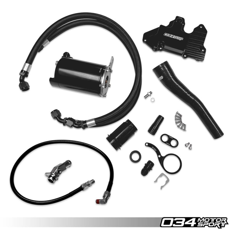 Kit catch can stage 2 034-101-1020 034 Motorsport pour Audi S3/Q2, Volkswagen Golf R, Seat Leon, Skoda Octavia/Superb