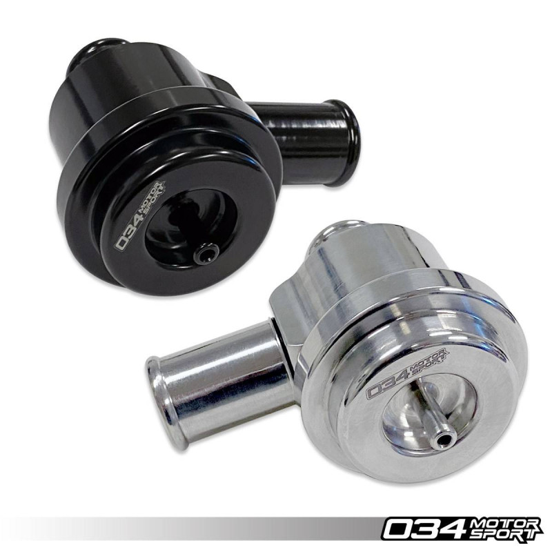 Dump valve 034 motorsport 034-145-5000-BLK pour Audi 1.8T/2.7T, Volkswagen 2.2T