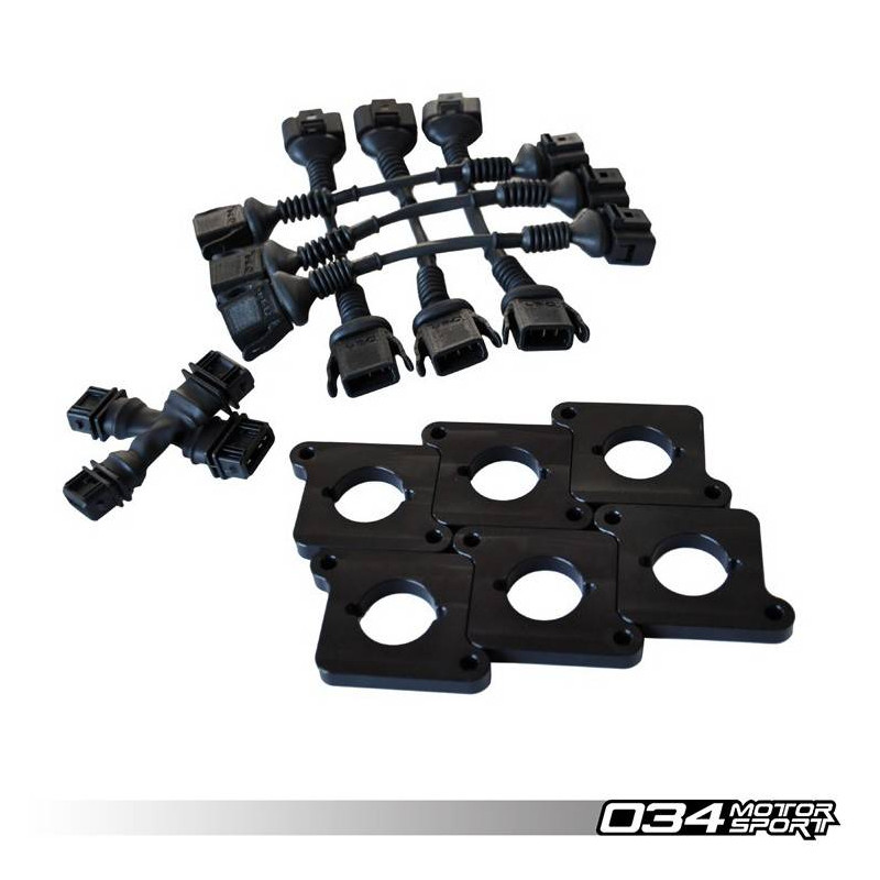 Kit de conversion de bobines FSI 2.0t 034-107-7000-BLK pour Audi S4/RS4 (2.7T B5), A6/Allroad (2.7T C5)