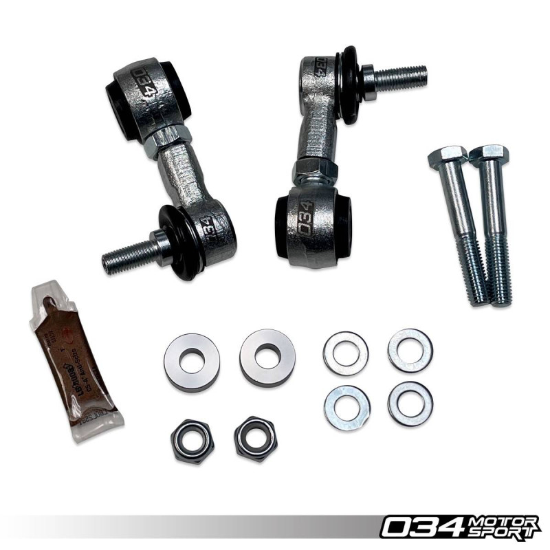 Kit de liaison d'extrémité de barre stabilisatrice arrière 034-402-4030 034 Motorsport pour Audi A4/S4, A5/S5, Q5/SQ5, A6