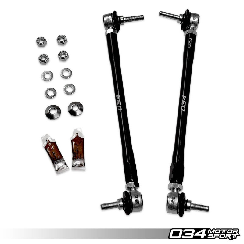 Biellettes de barre stabilisatrice avant 034-402-4037 034Motorsport pour BMW 128i/135i/135is/1M, 325i/328i/330i/335i/335is/M3