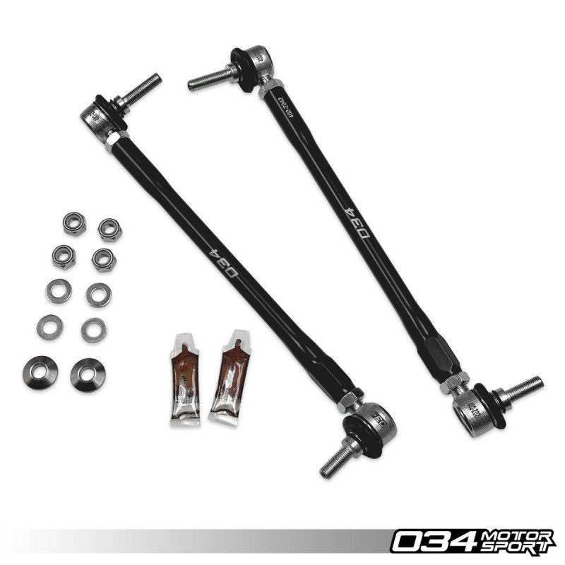 Biellettes de barre stabilisatrice avant 034-402-4037 034Motorsport pour BMW 128i/135i/135is/1M, 325i/328i/330i/335i/335is/M3