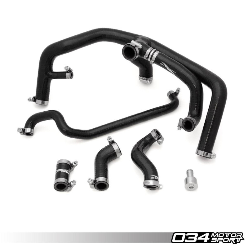Kit de durite de reniflard en silicone 034-101-3071 034 Motorsport pour Audi B5 S4/C5 A6/C5 Allroad 2.7T