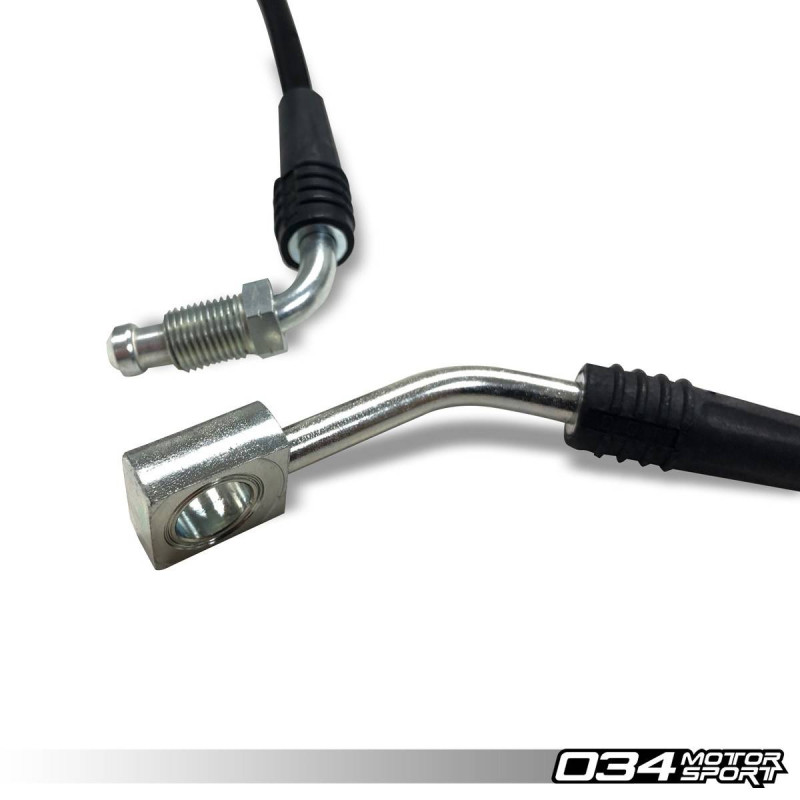Kit flexibles de frein tressées en acier inoxydable 034-303-0018 034 Motorsport pour Audi TT RS/RS3