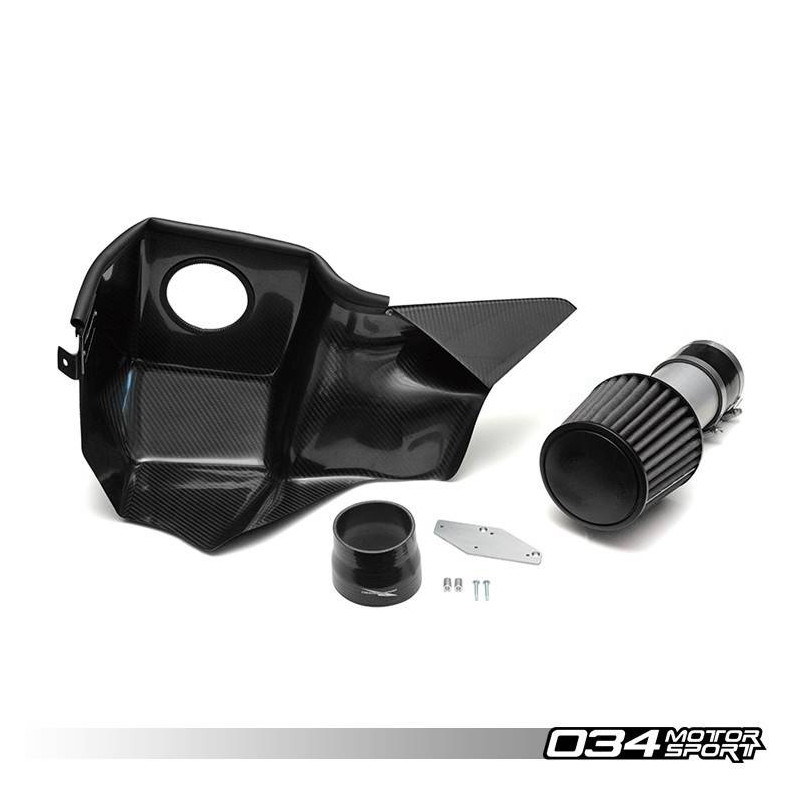 Kit d'admission Carbone X34 034-108-1002 034Motorsport pour Audi B5 S4/RS4 2.7T, Audi A6 2.7T