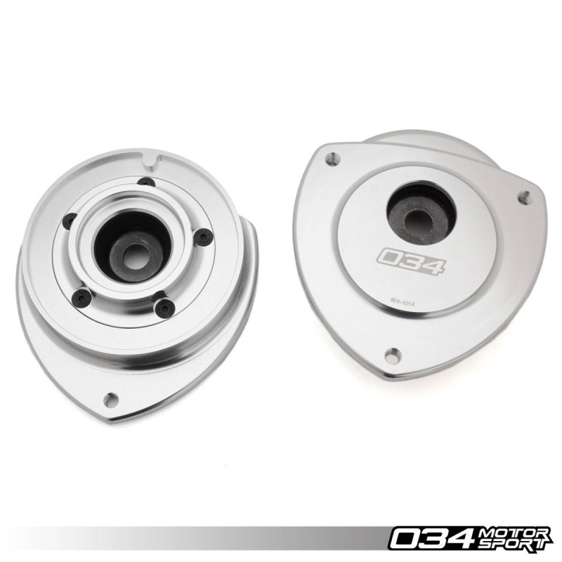Coupelles d'amortisseur Dynamic + 034-601-1013 034Motorsport pour Audi A3/RS3/TT, VW Golf/R/GTI, Skoda Superb